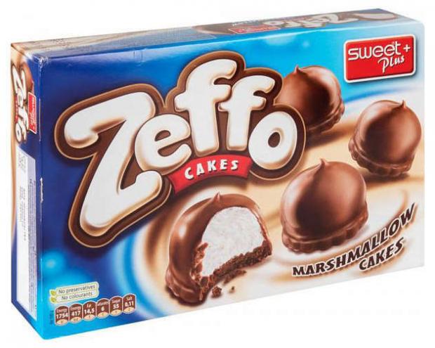 

Маршмеллоу Sweet + Plus Zeffo в шоколаде с ванилином, 150 г