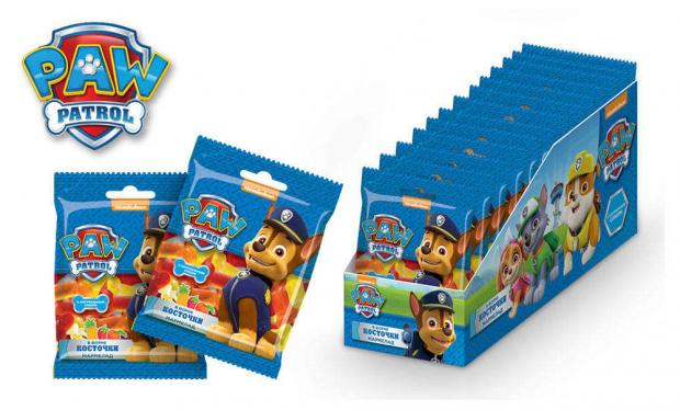 Мармелад жевательный Vitafruit PAW PATROL со вкусом фруктов, 65 г