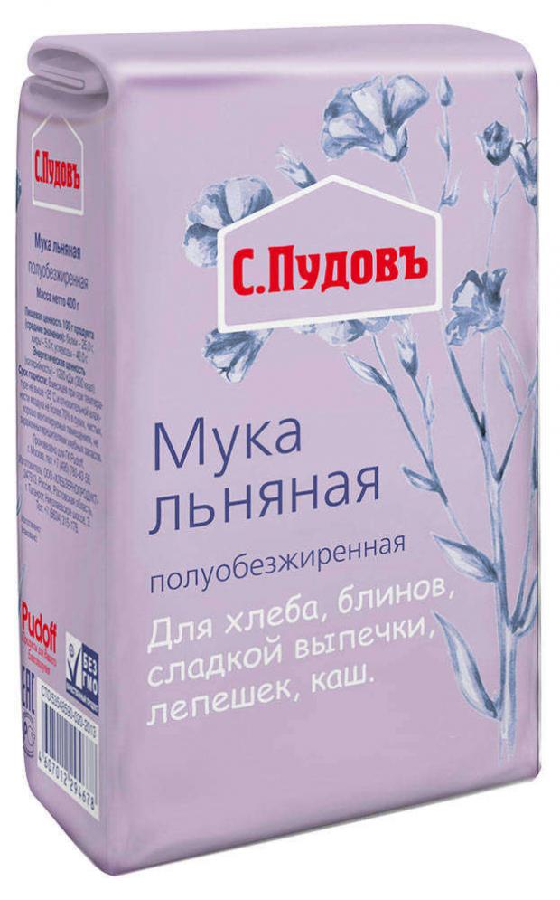 Мука льняна СПудовъ 400 г 60₽