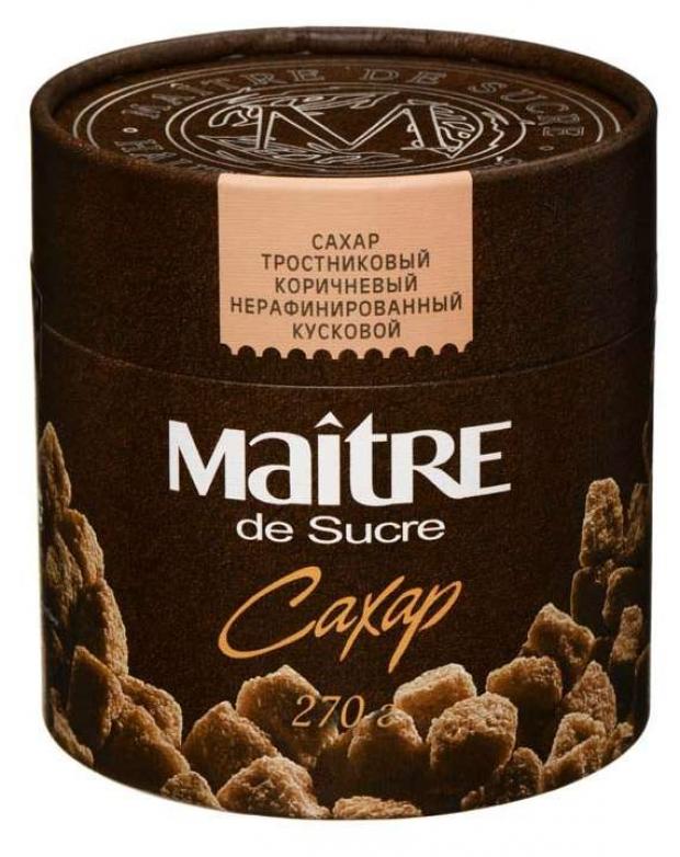

Сахар тросниковый Maitre de The Sucre коричневый нерафинированный, 300 г