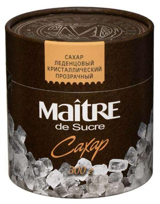 

Сахар тросниковый Maitre de The Sucre прозрачный, 300 г