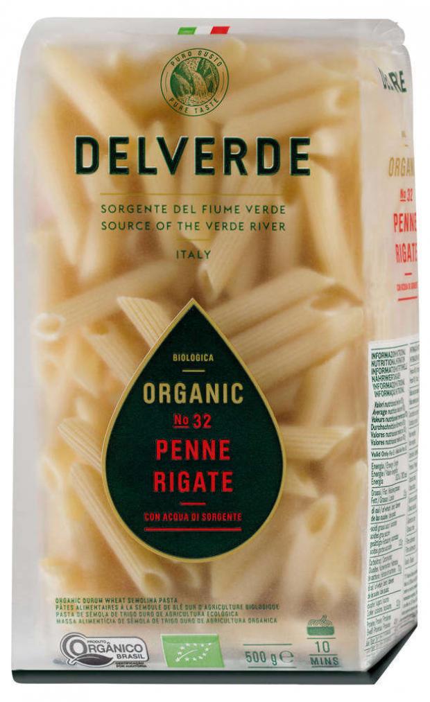 

Паста Delverde Пенне Ригате № 32 БИО, 500 г