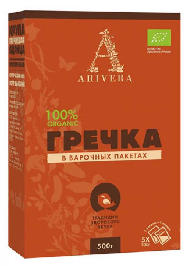 

Гречка «Аривера» ядрица в варочных пакетах БИО, 500 г