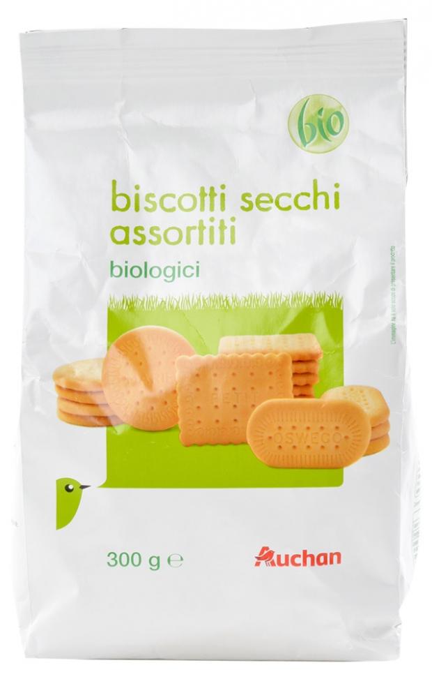 

Печенье Auchan сухое ассорти БИО, 300 г