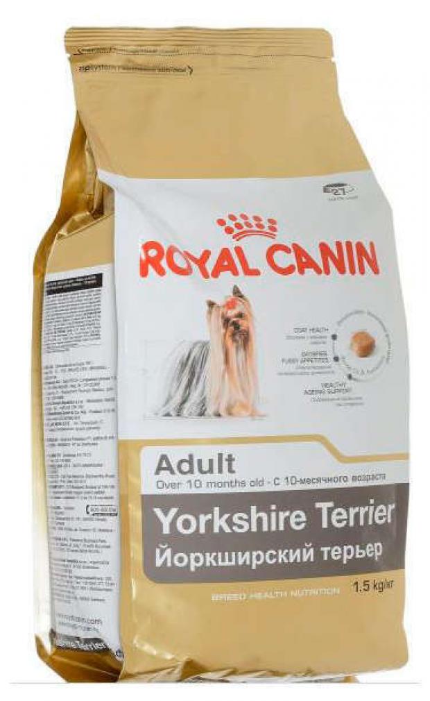 Сухой корм для собак Royal Canin Yorkshire Terrier Adult 15 кг 975₽