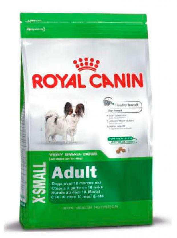 Сухой корм для собак Royal Canin Х -Small Аdult мелких пород 500 г 302₽