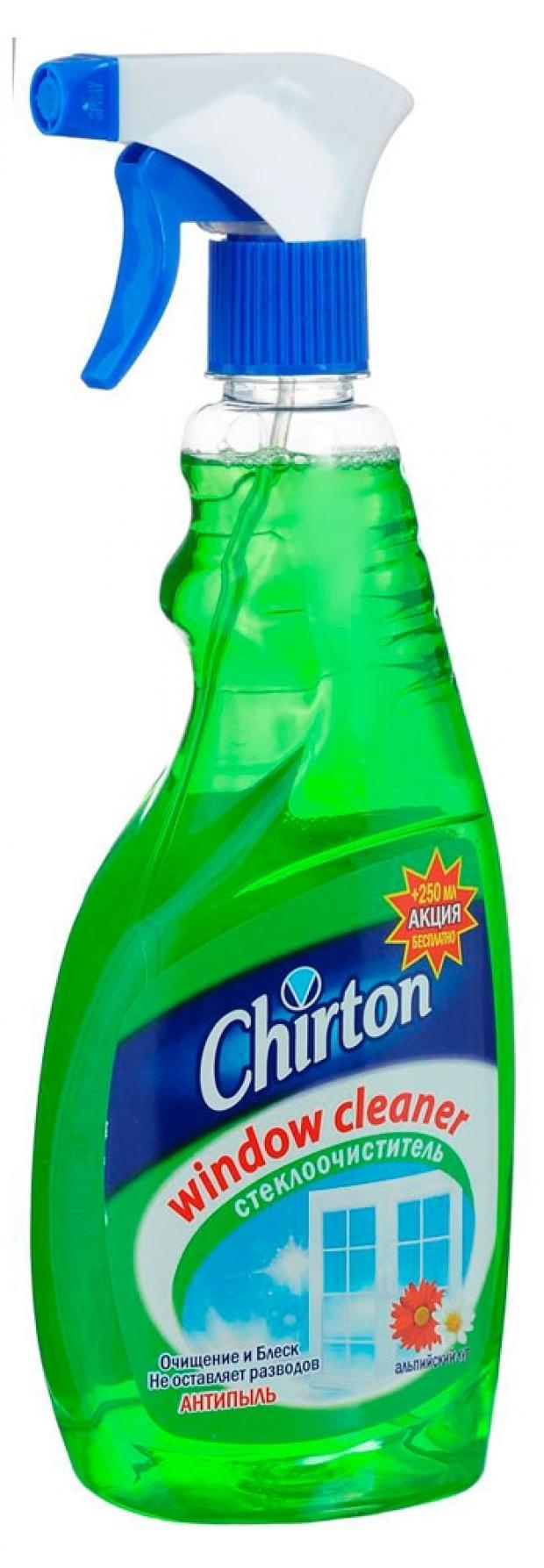 Спрей для мытья окон Chirton Альпийский луг 500 мл 95₽