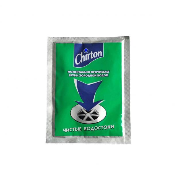 Средство для прочистки канализационных труб Chirton 60 г 38₽