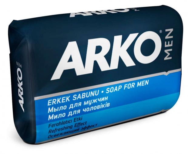

Мыло для мужчин Arko Men Освежающий эффект, 90 г