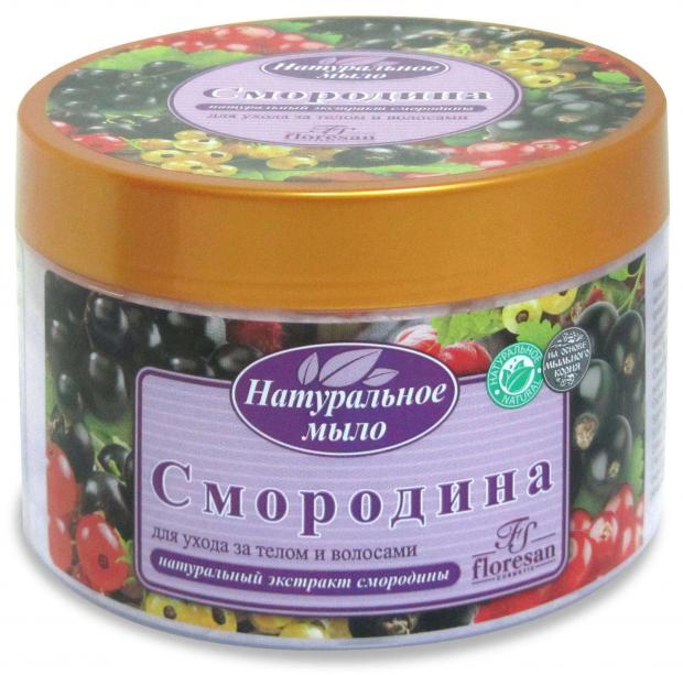 

Мыло для тела и волос Floresan Смородина натуральное, 450 г