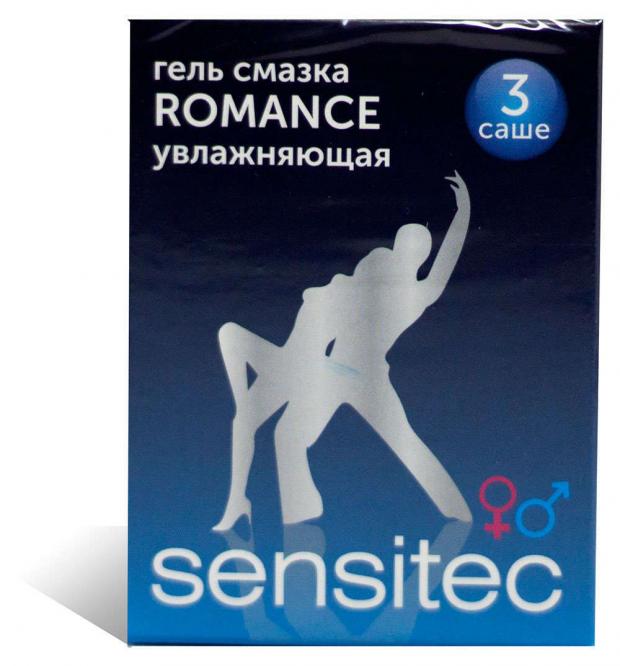 

Гель-смазка интимная Sensitec Romance с увлажняющим действием, 3 х 5 мл