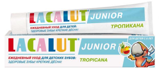 

Зубная паста детская Lacalut Junior 8+, 75 мл