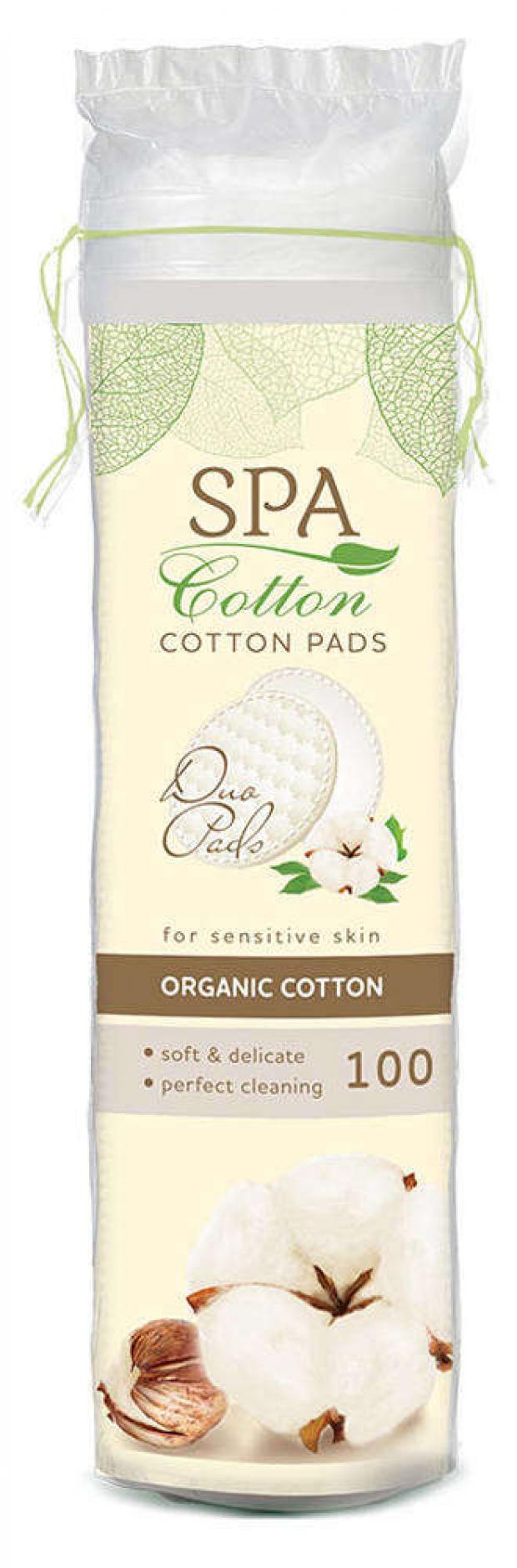 

Ватные диски Spa Cotton Organic, 100 шт