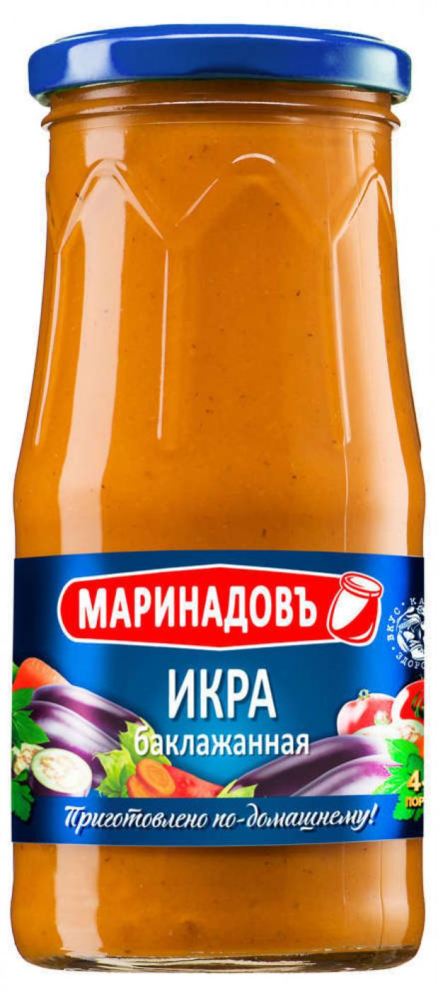 

Икра баклажанная «Маринадовъ», 510 г