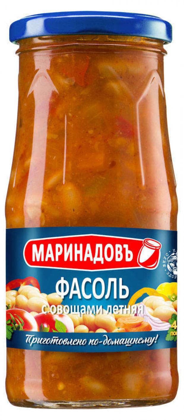 

Фасоль «Маринадовъ» летняя с овощами, 530 г