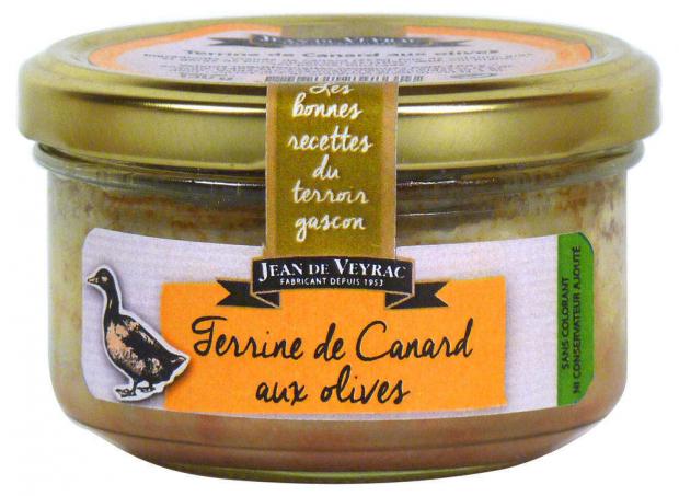 

Паштет утиный Jean de Veyrac с оливками, 130 г