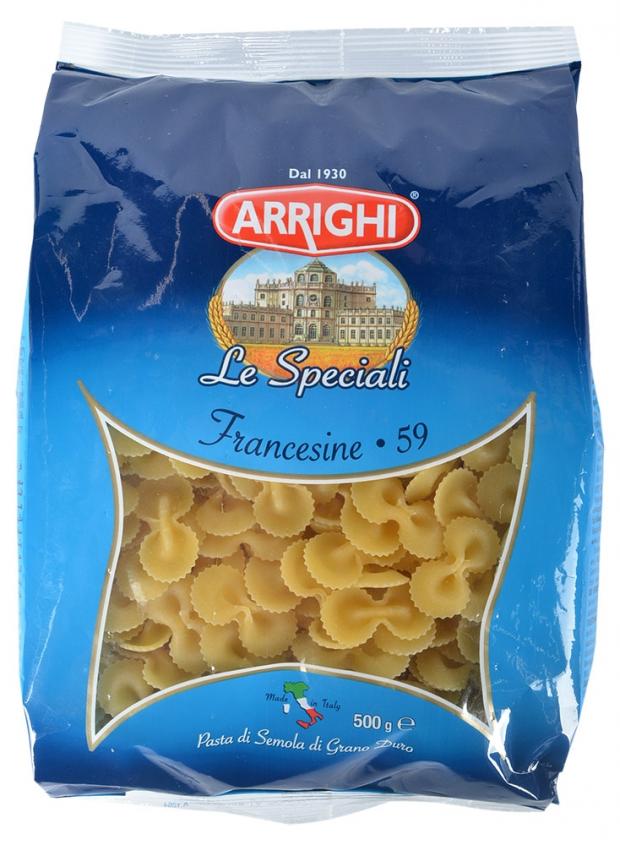 

Макароны Arrighi бантики № 59, 500 г