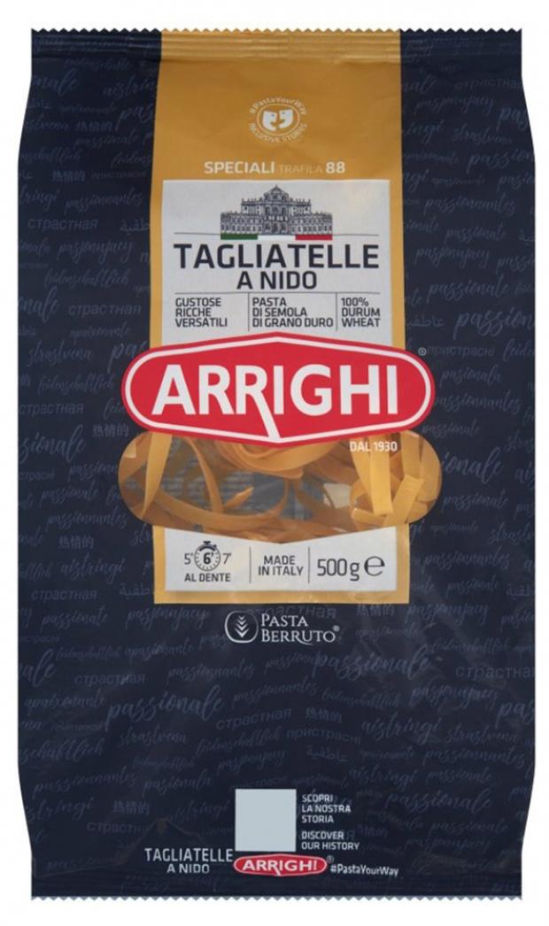

Макароны Arrighi гнезда тальятелле №88, 500 г