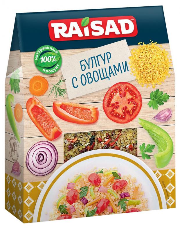 Булгур Raisad От шеф-повара с овощами, 200 г