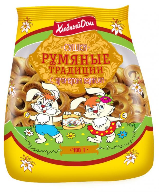 

Сушки «Хлебный Дом» с ароматом ванили, 400 г
