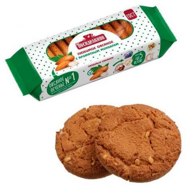 

Печенье овсяное «Посиделкино» с миндалем, 310 г