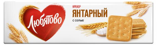 Крекер «Любятово» Янтарный с солью, 235 г