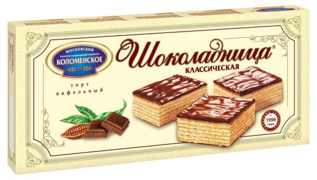 Торт вафельный «Шоколадница» классический, 240 г