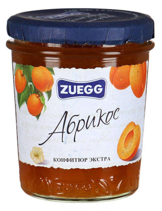 Конфитюр ZUEGG экстра абрикос 320 г 221₽