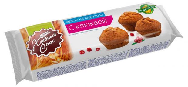 

Кекс «Хлебный Спас» с клюквой на фруктозе, 220 г