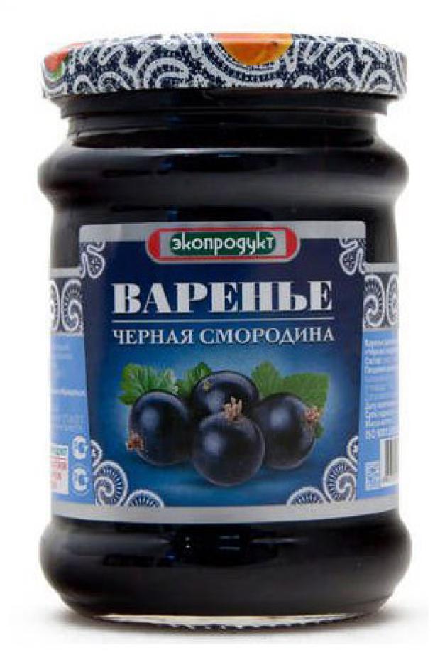 Варенье «Экопродукт» Вологодское черная смородина, 325 г