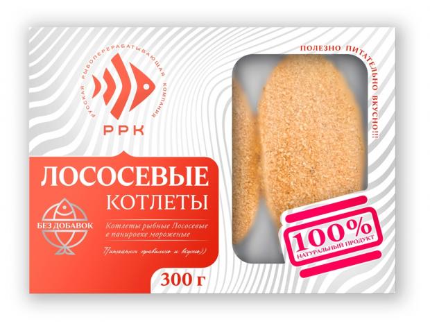 

Котлеты рыбные «РРК» лососевые, 300 г