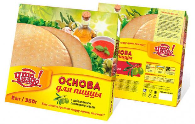 Основа для пиццы Что надо 350 г 69₽
