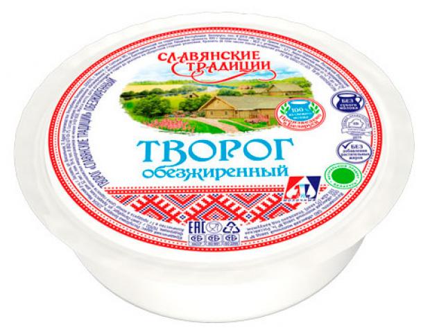 

Творог «Славянские традиции» обезжиренный, 350 г