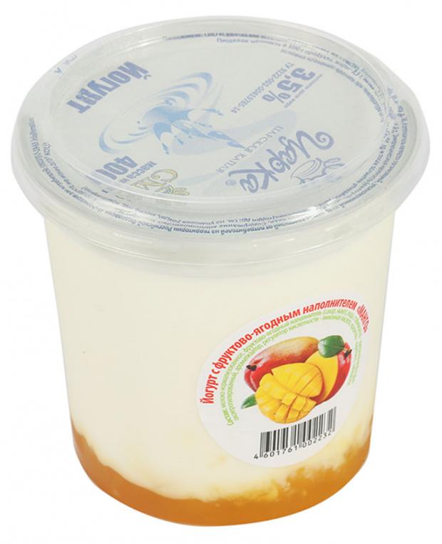 Йогурт ЦарКа манго 35 400 г 58₽