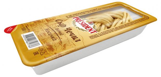 Сыр President Чечил белый косичка 35 180 г 225₽