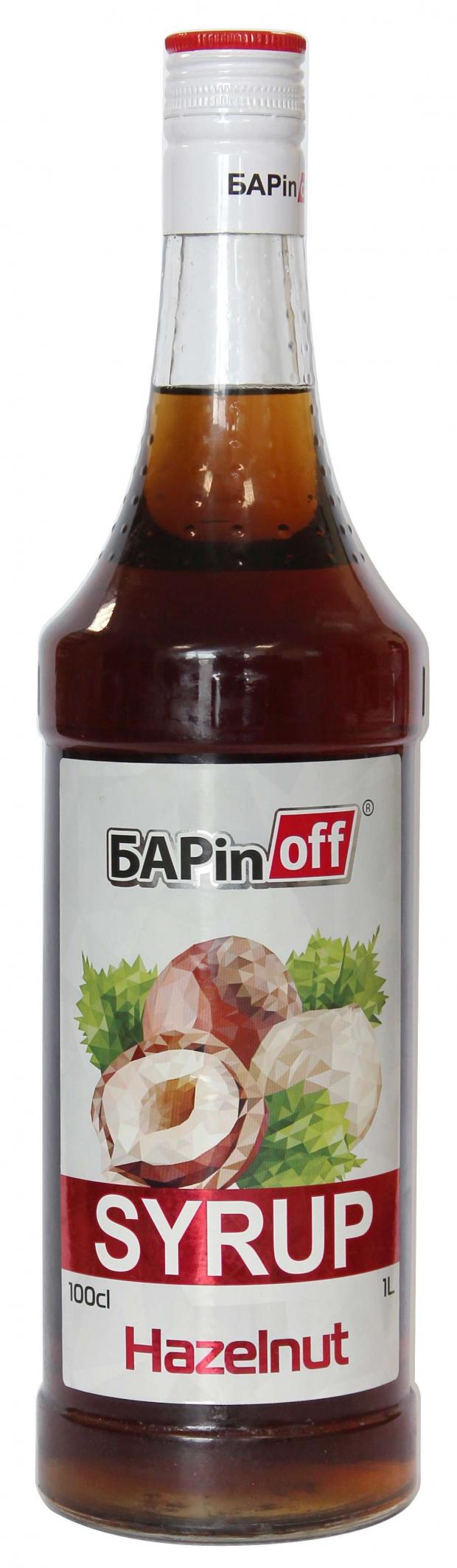 Сироп десертный Barinoff Лесной орех 1 л 295₽