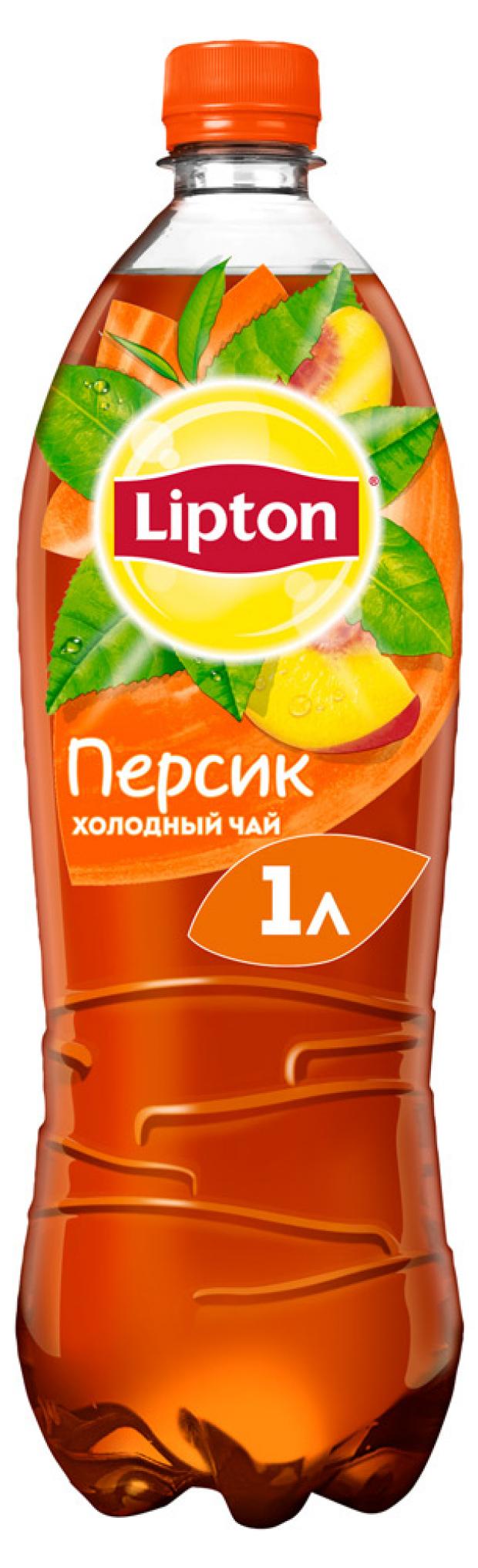 

Чай черный Lipton персик, 1 л