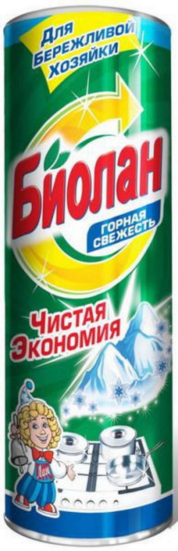 

Чистящее средство Биолан Горная свежесть универсальное, 400 г
