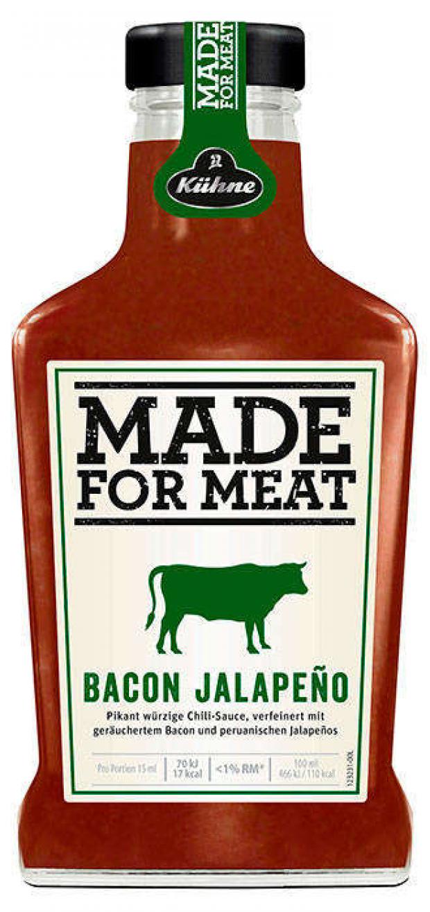 

Соус острый Kuhne Made for Meat бекон и халапеньо, 375 мл