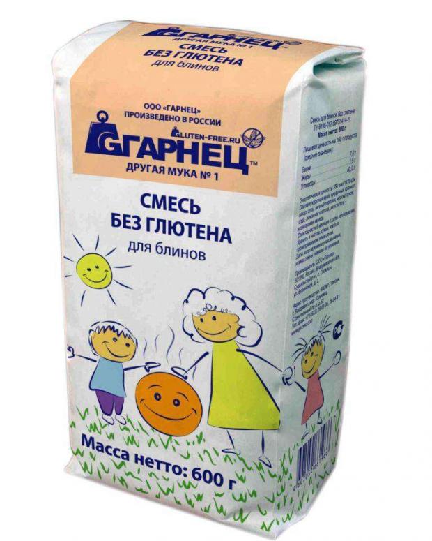 Смесь для приготовления Garnec блины без глютена 600 г 161₽