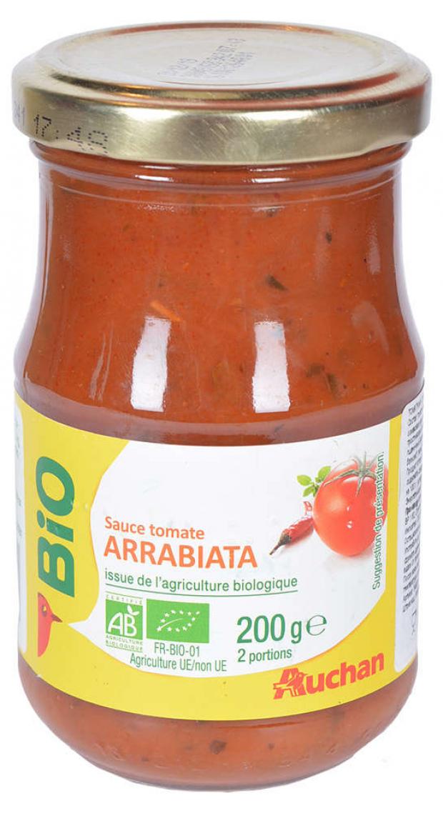 

Соус томатный АШАН аррабиат БИО, 200 г
