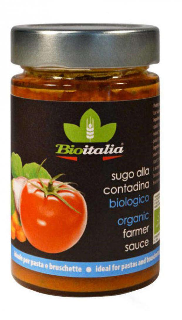 

Соус томатный Bioitalia по-деревенски, 180 г