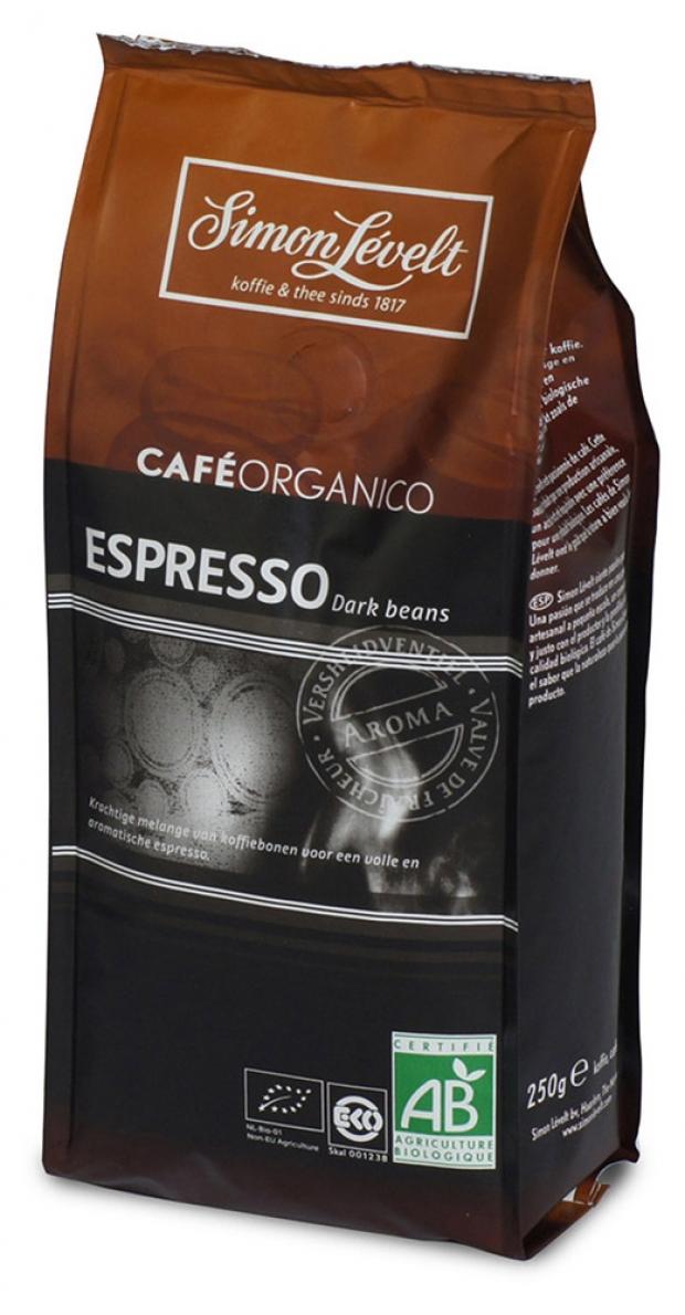 

Кофе зерновой Simon Levelt Espresso БИО, 250 г