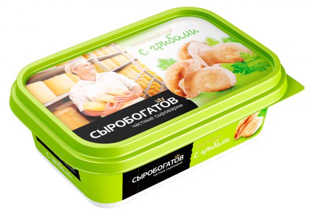 Сыр плавленый Сыробогатов с грибами 50 200 г 90₽