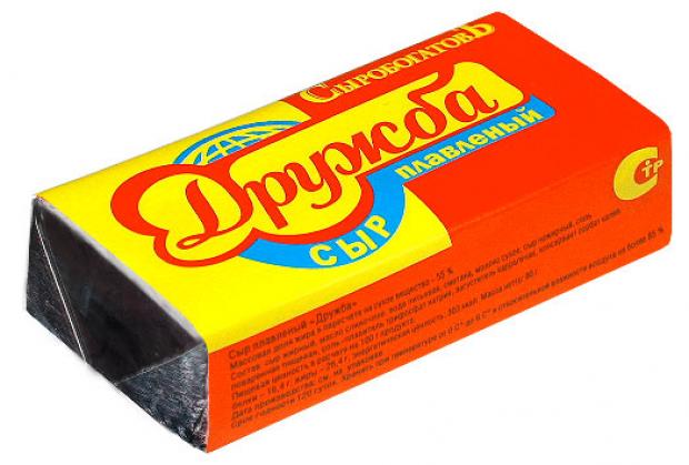 Сыр плавленый Сыробогатов Дружба 50 80 г 33₽