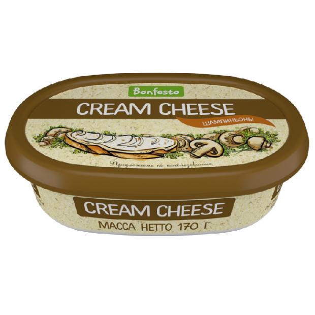 Сыр мягкий Bonfesto Cream Cheese Шампиньоны 70%, 170 г