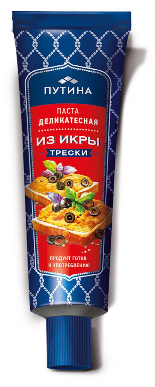 

Паста из икры трески «Путина» Деликатесная, 125 г