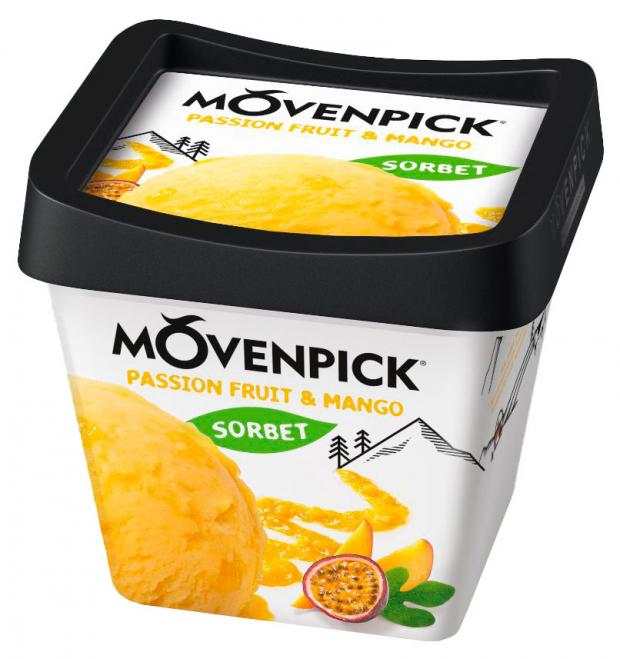 

Мороженое сорбет Movenpick маракуйя манго, 500 мл