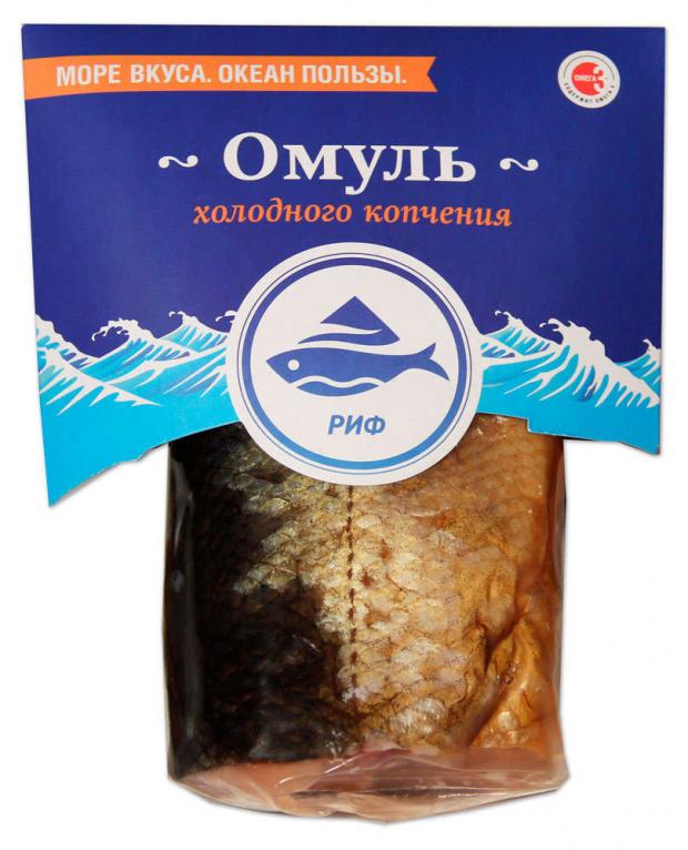 

Омуль холодного копчения «Риф» кусок, 350 г