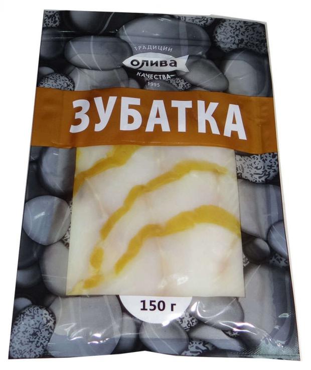 Филе зубатки холодного копчения Олива ломтики 150 г 165₽